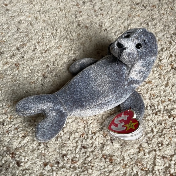 Ty Beanie Babies. Slippery the seal. Excellent condition - Picture 2 of 6